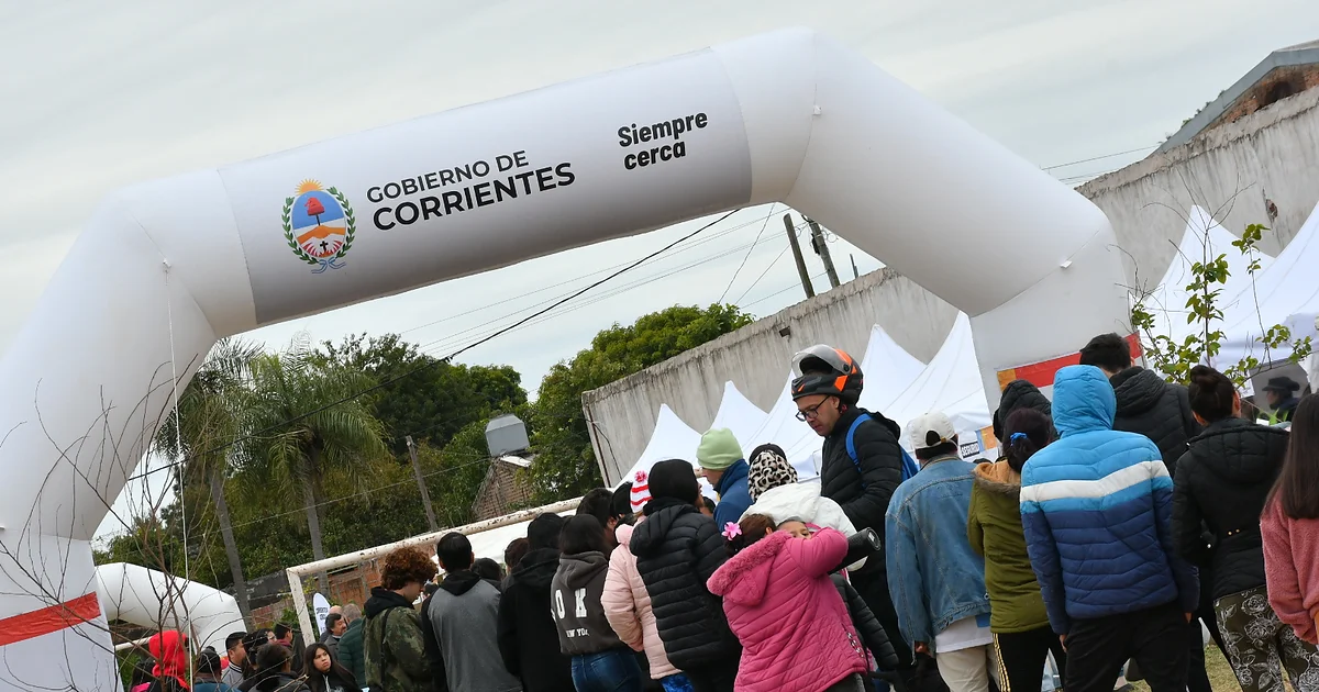 Corrientes: desplegaron un operativo con servicios y trámites en capital