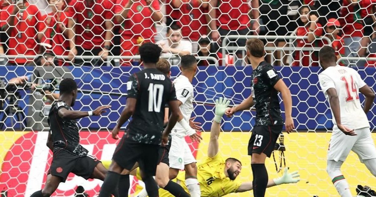 Marruecos goleó Canadá y se metió en los cuartos de final