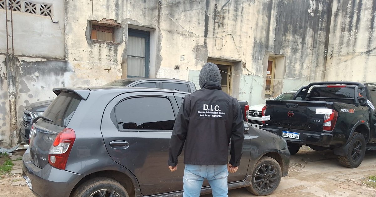 Secuestraron en Corrientes un auto robado en Buenos Aires