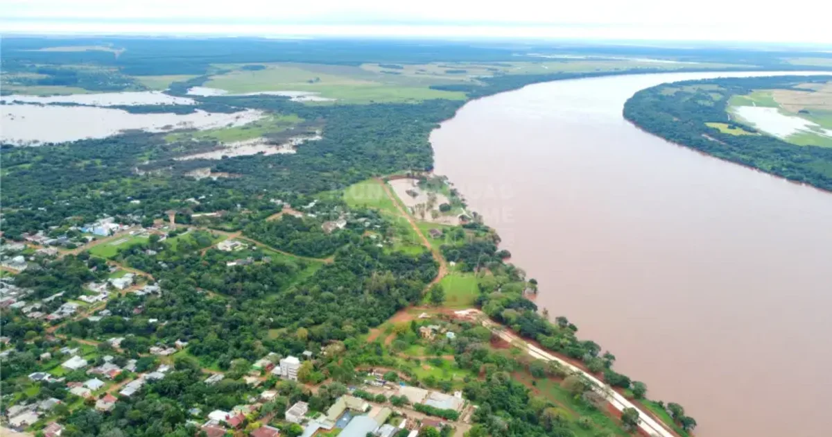 Corrientes: alerta por la extraordinaria crecida del río Uruguay