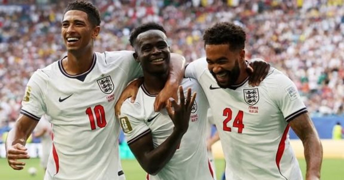 Inglaterra logró el bronce con una lluvia de goles