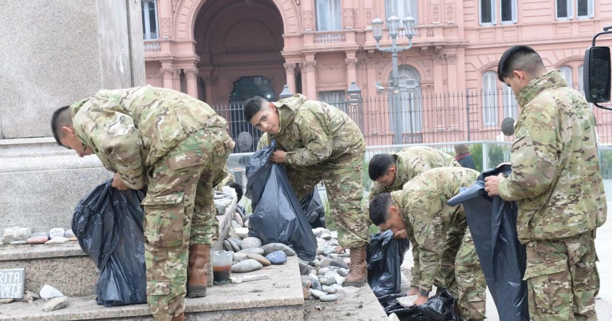 Final del Mundial: retiran el homenaje a las víctimas del Covid-19 de Plaza de Mayo