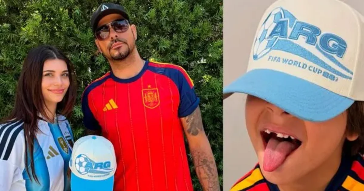 La respuesta de Eva De Dominici tras mostrar a su hijo con la camiseta de España | El Litoral