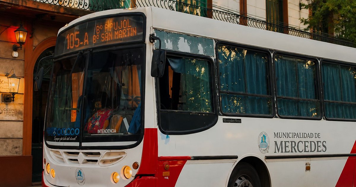 Mercedes tendrá un servicio de colectivo municipal mientras se define la licitación