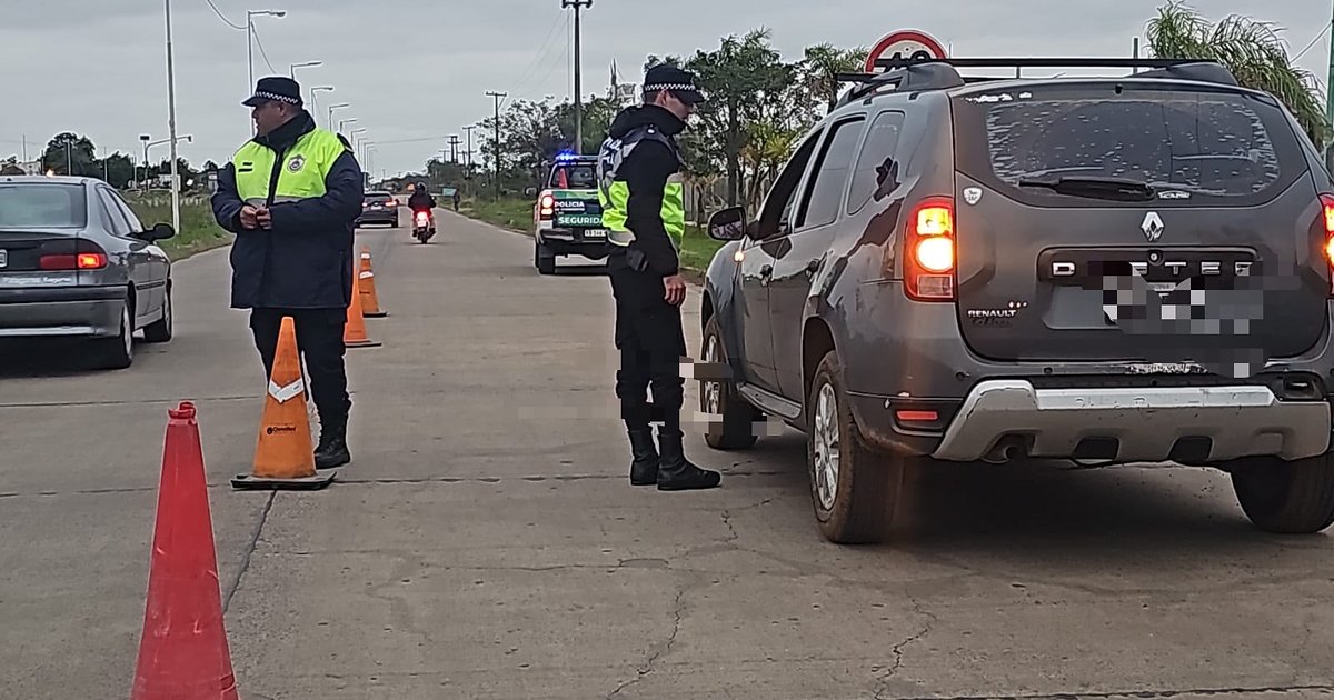 Labraron 42 actas de infracción en controles policiales sobre los accesos a Corrientes