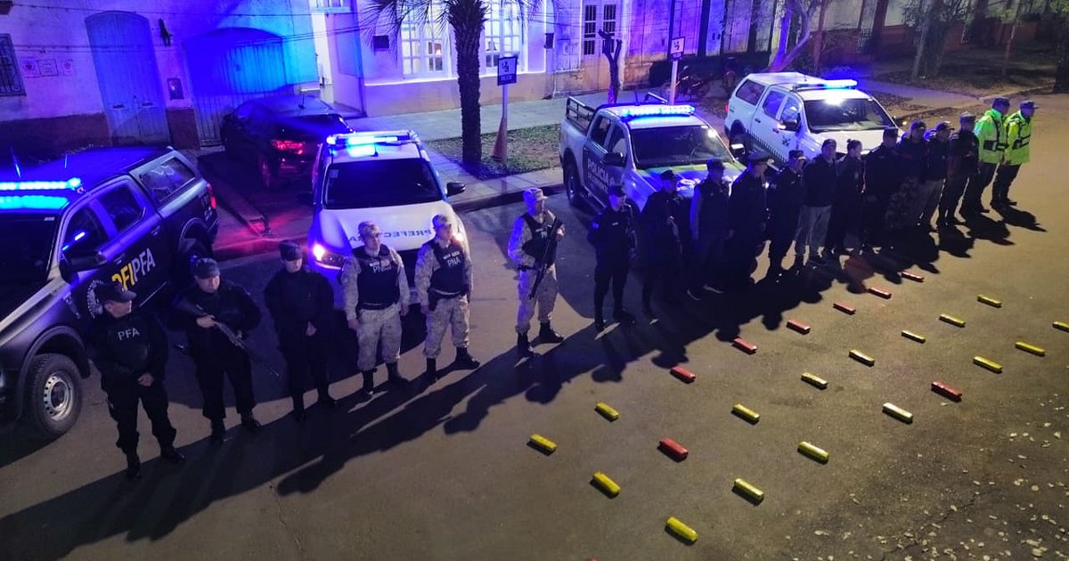 Corrientes: secuestraron 16 kilos de marihuana valuados en más de $62 millones