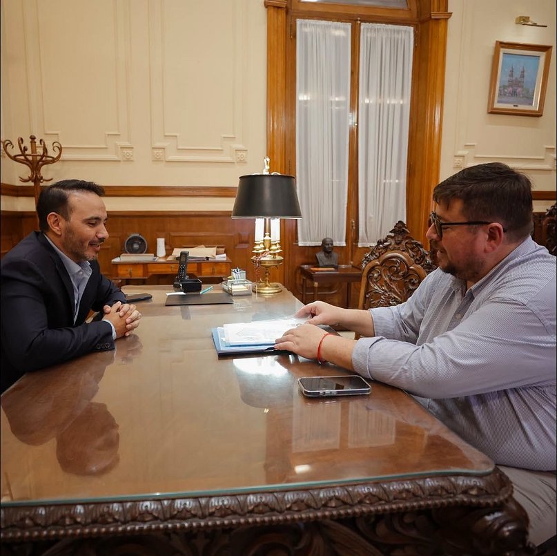 Valdés coordinó acciones preventivas con intendentes por la creciente del río Uruguay- Valdés coordinó acciones preventivas con intendentes por la creciente del río Uruguay