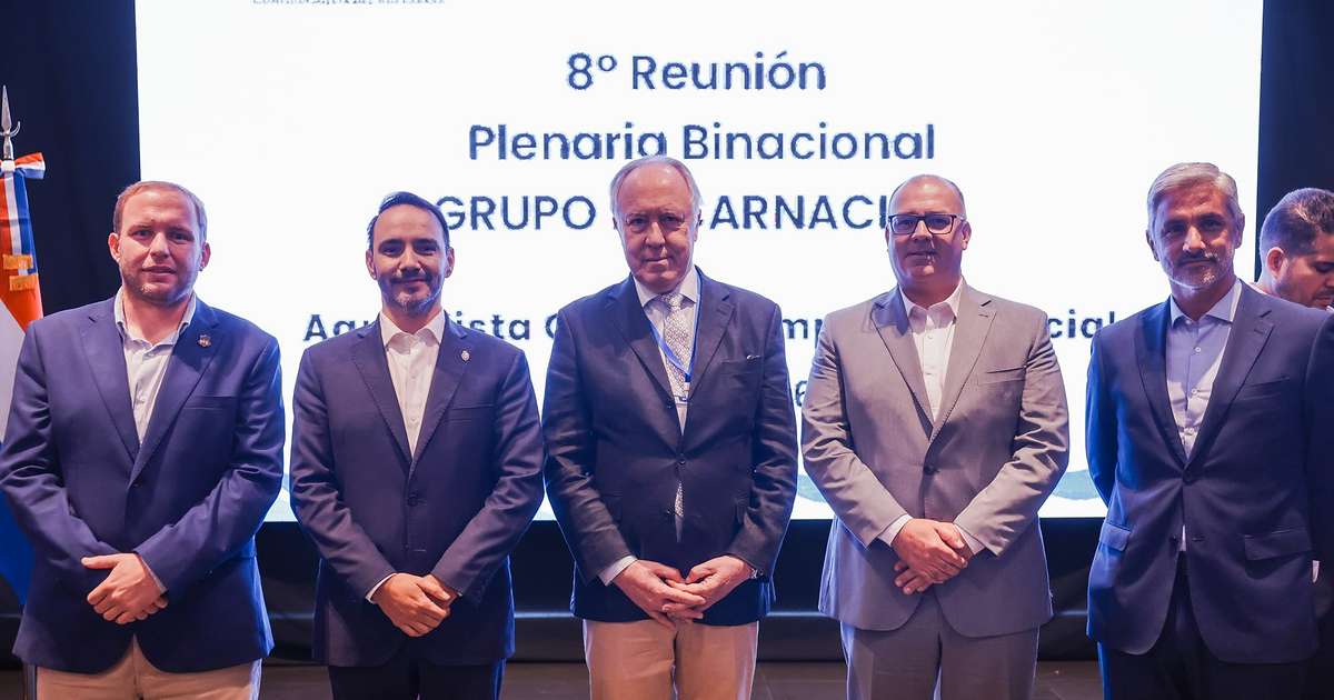 Juan Pablo Valdés en Paraguay: habló del futuro de los puertos de Corrientes y la navegación del Paraná