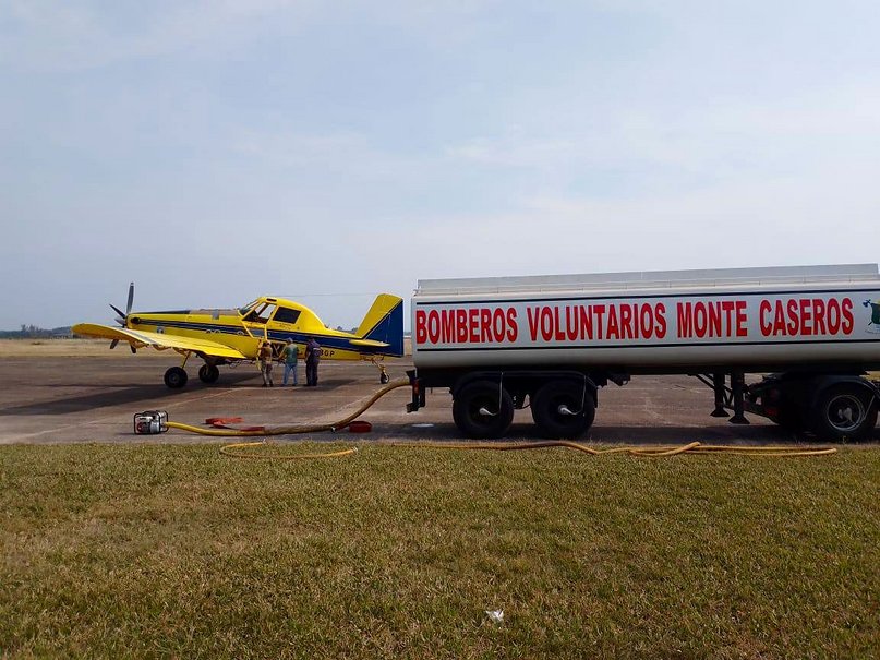 GUDJ6_ZWYAArneM ALERTA NARANJA POR RIESGO DE INCENDIOS: CORRIENTES TIENE 60 FOCOS ACTIVOS