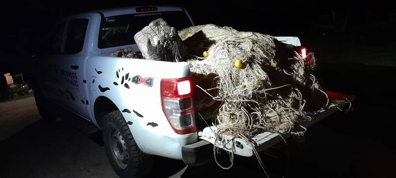 Bella Vista: secuestraron armas, redes ilegales y elementos de pesca furtiva