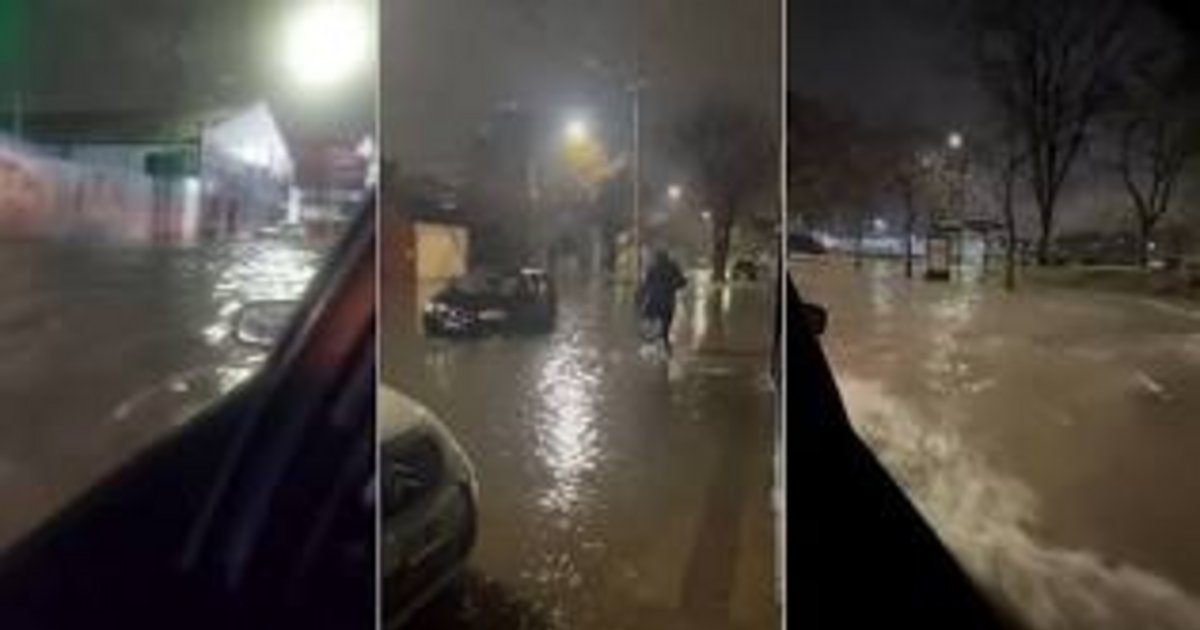 Fuerte temporal en Buenos Aires: hay vuelos demorados, cortes de energía y destrozos