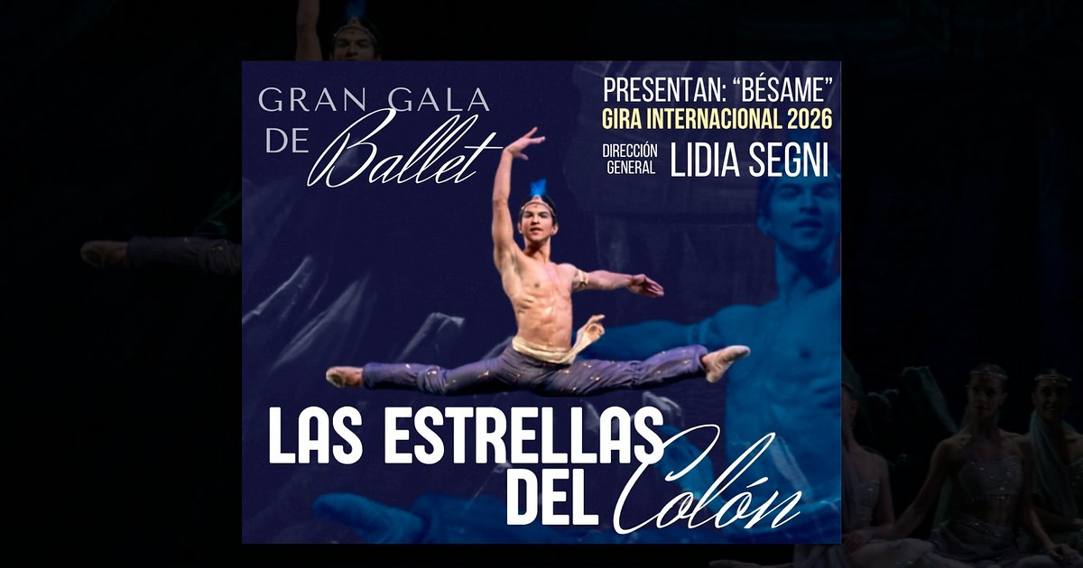 Gran Gala de Ballet en Corrientes: bailarines del Teatro Colón se presentan en el Vera