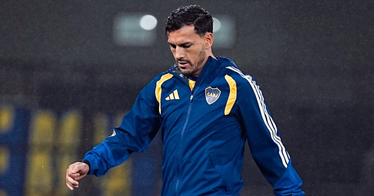 Preocupación en Boca por la salida de Paredes en el partido ante Platense