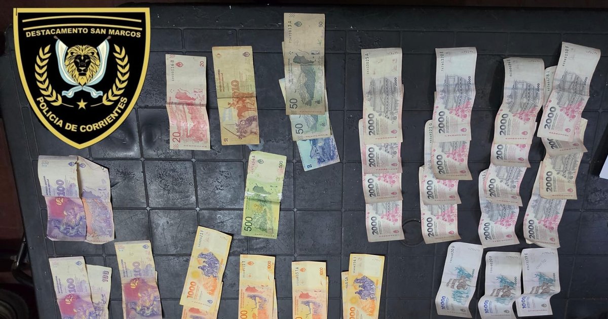 Corrientes: intentaron ingresar a un domicilio y fueron atrapados con dinero