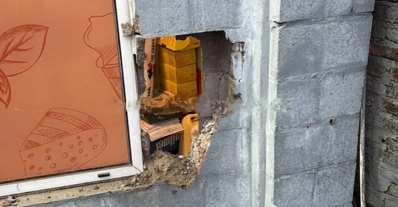Robaron un supermercado en Corrientes: hicieron un boquete y se llevaron un millón de pesos