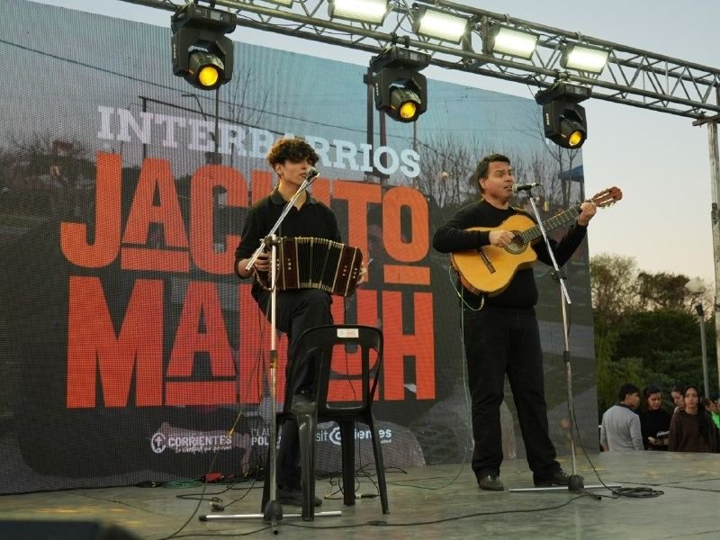 Camino al Chamamé 2027: el certamen "Jacinto Mamuh" avanzó en el barrio Doctor Montaña