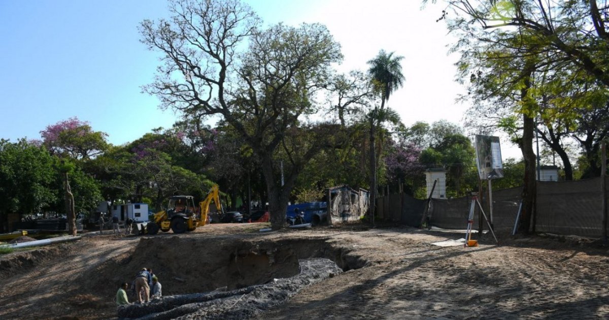 Avanza la construcción de un nuevo paseo costero en el parque Mitre ...