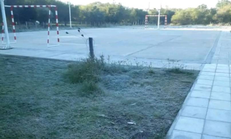 Se registraron heladas en Corrientes con mínimas de 3°C