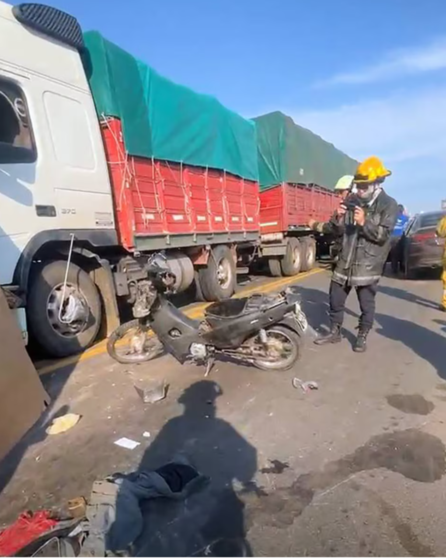 Quién era el motociclista que murió en el accidente del puente Chaco-Corrientes