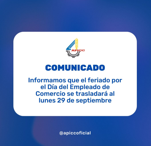 Día del Empleado de Comercio en Corrientes: los locales estarán cerrados este lunes