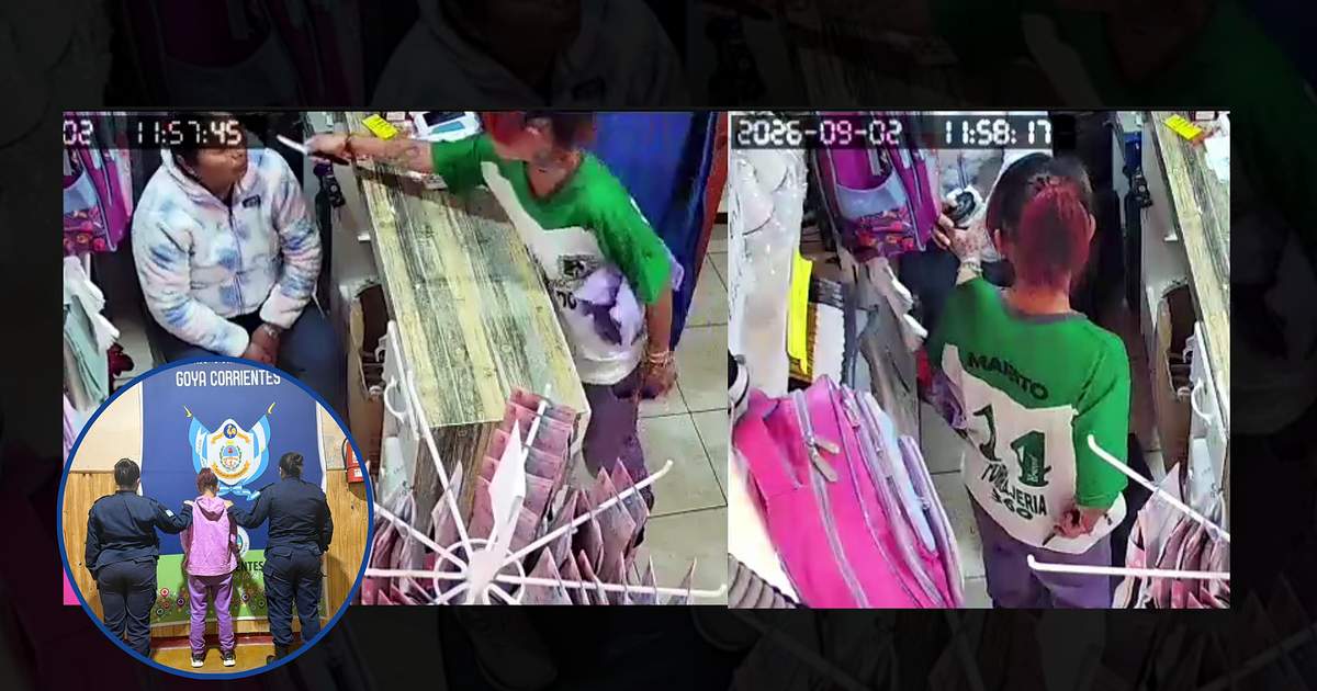 Corrientes: detienen a una mujer tras un asalto a mano armada en un local