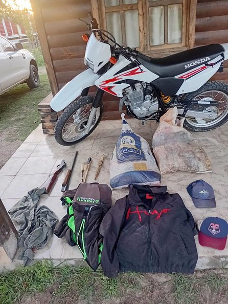 Esquina: apresaron a cuatreros cuando escapaban con carne de una faena ilegal