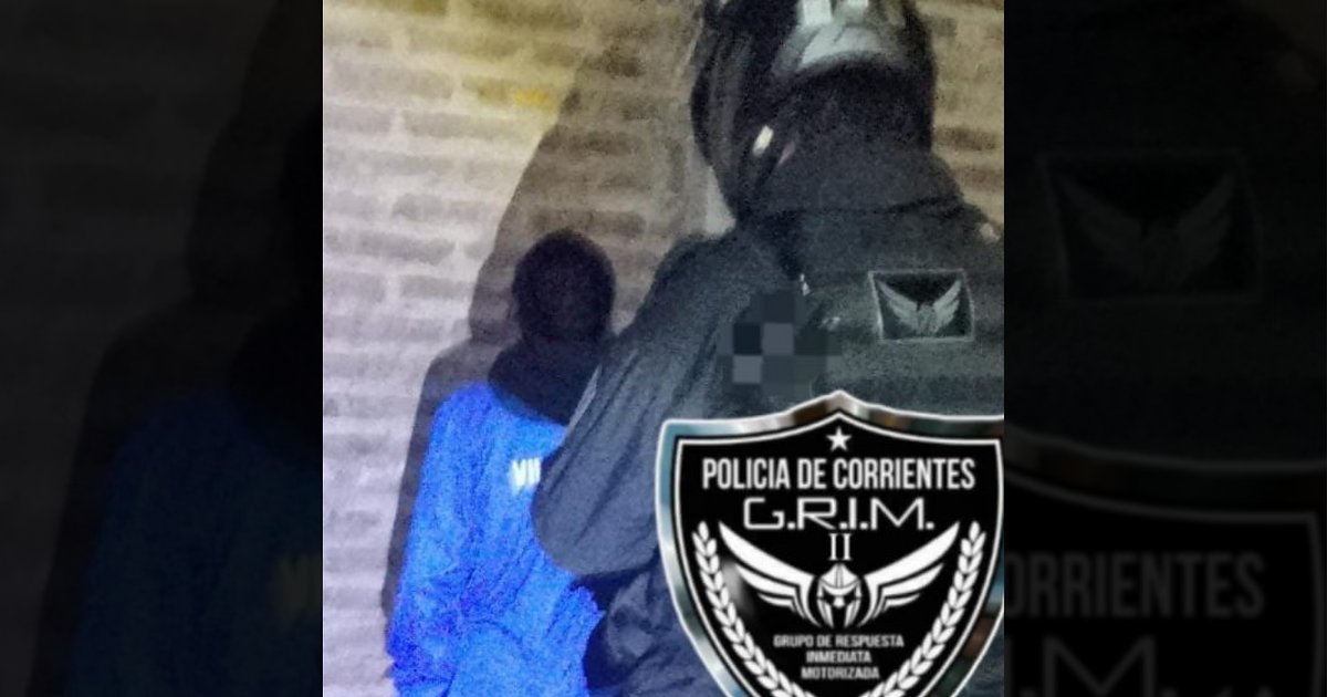 Corrientes: un detenido tras causar disturbios en la vía pública