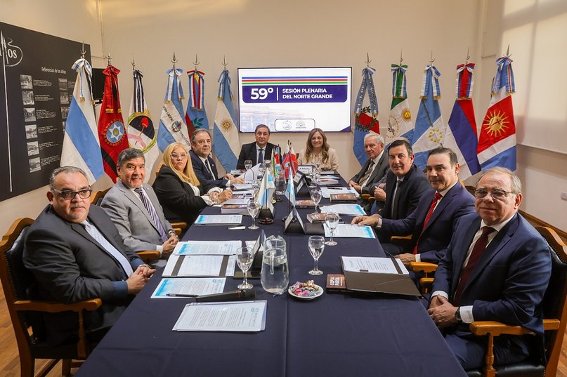 Gustavo Valdés participó de la 59° Sesión Plenaria del Parlamento del Norte Grande