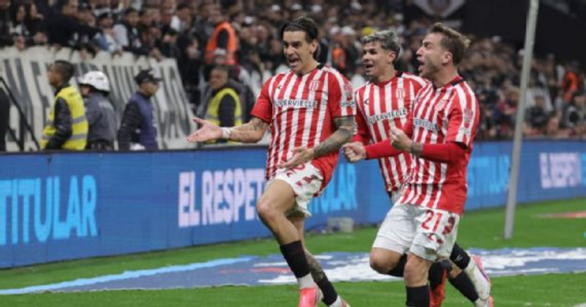 Estudiantes le ganó al Corinthians y pasó a semifinales de la Copa Libertadores