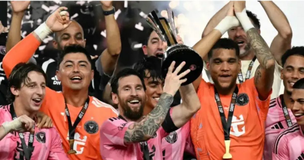 Lionel Messi rompió otro récord y fue campeón con el Inter Miami