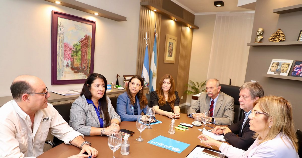 Corrientes y Unicef avanzan en un acuerdo para fortalecer la atención sanitaria