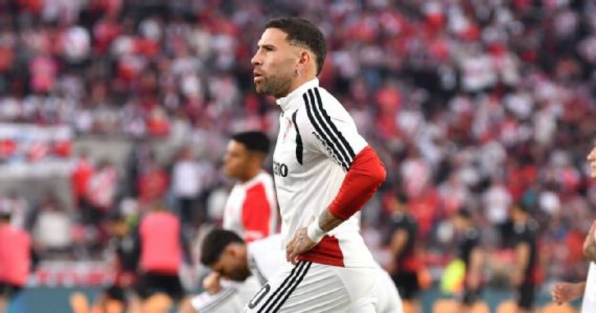 La bronca de Otamendi tras la derrota de River