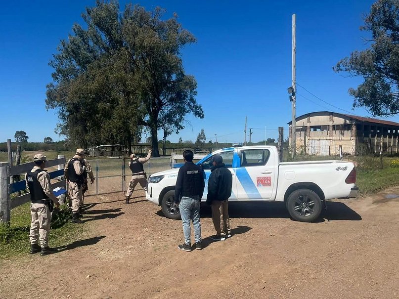 Hallaron un cargamento ilegal valuado en $420 millones en un predio ribereño en Corrientes