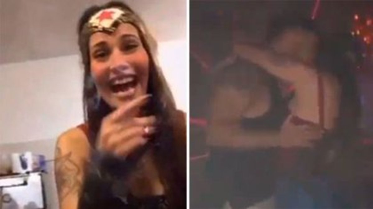 Polémica en las redes por un video de Ivana Nadal y su pareja en una fiesta  de disfraces | El Litoral