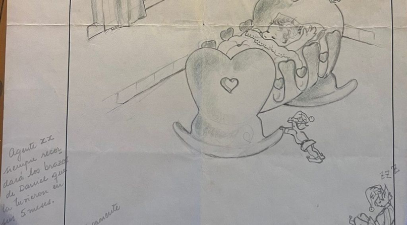 La hija de correntinos desaparecidos declaró en el juicio y mostró los dibujos de su madre en cautiverio