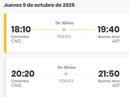 1759960496482 FIN DE SEMANA LARGO CON PARO DE AERONÁUTICOS: CÓMO IMPACTA EN VUELOS A CORRIENTES