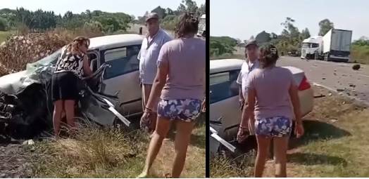 Murió un hombre tras un choque frontal sobre una ruta de Corrientes