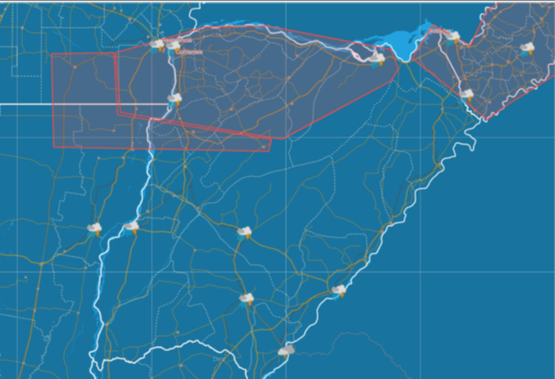 Intensas lluvias y caída de granizo en distintos puntos de Corrientes- Intensas lluvias y caída de granizo en distintos puntos de Corrientes
