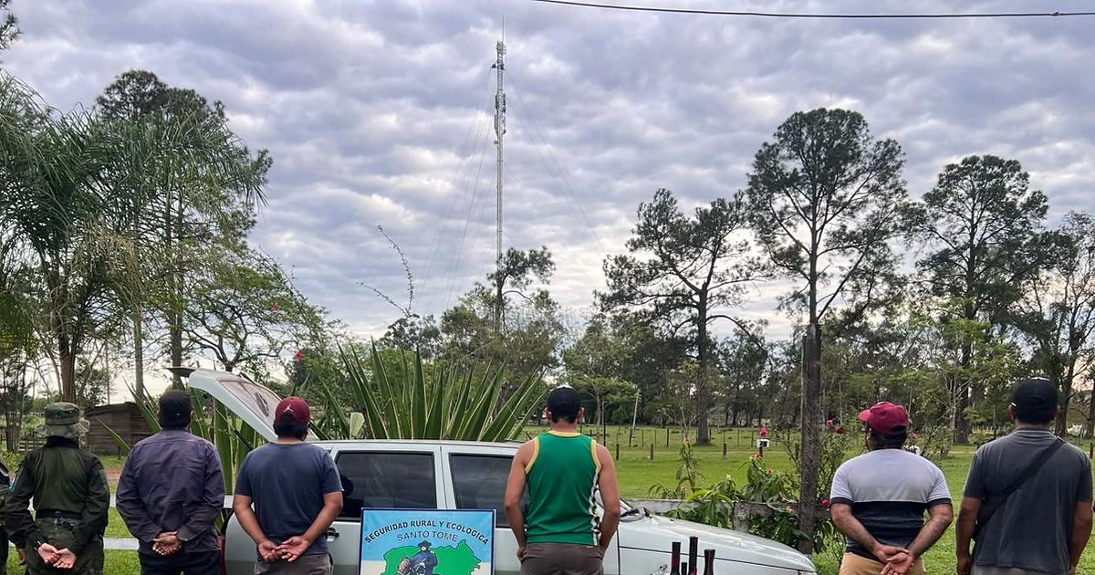 Corrientes: demoraron a presuntos cazadores con armas y en un vehículo robado