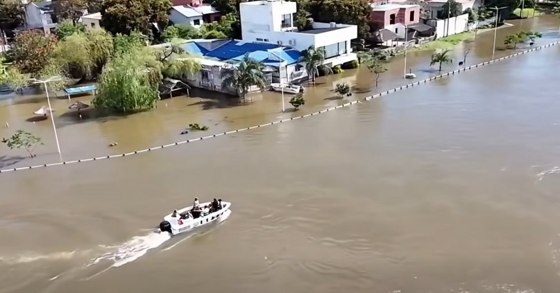 Se estima que el río Paraná supere el nivel de alerta en Corrientes y roce los 7 metros