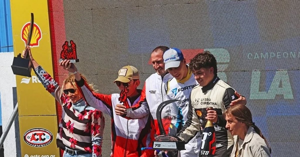 Benjamín Traverso sumó un podio en La Plata y se ilusiona con el campeonato
