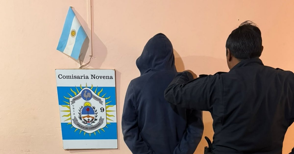 Detuvieron a un joven que estaba prófugo por abusar de una menor en Corrientes