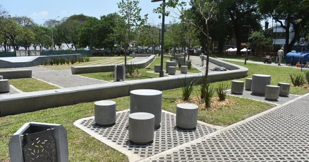 Etapa final: así avanzan las obras en el anfiteatro José Hernández de ...