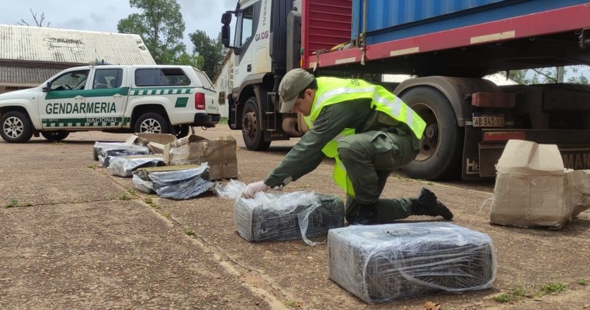 Un camionero fue detenido con más de 70 kilos de droga | El Litoral
