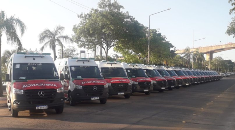 Valdés entregará 20 ambulancias para los hospitales en Corrientes