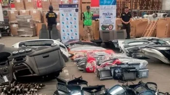 Un correntino, pieza clave de una red que "exportaba" autos robados