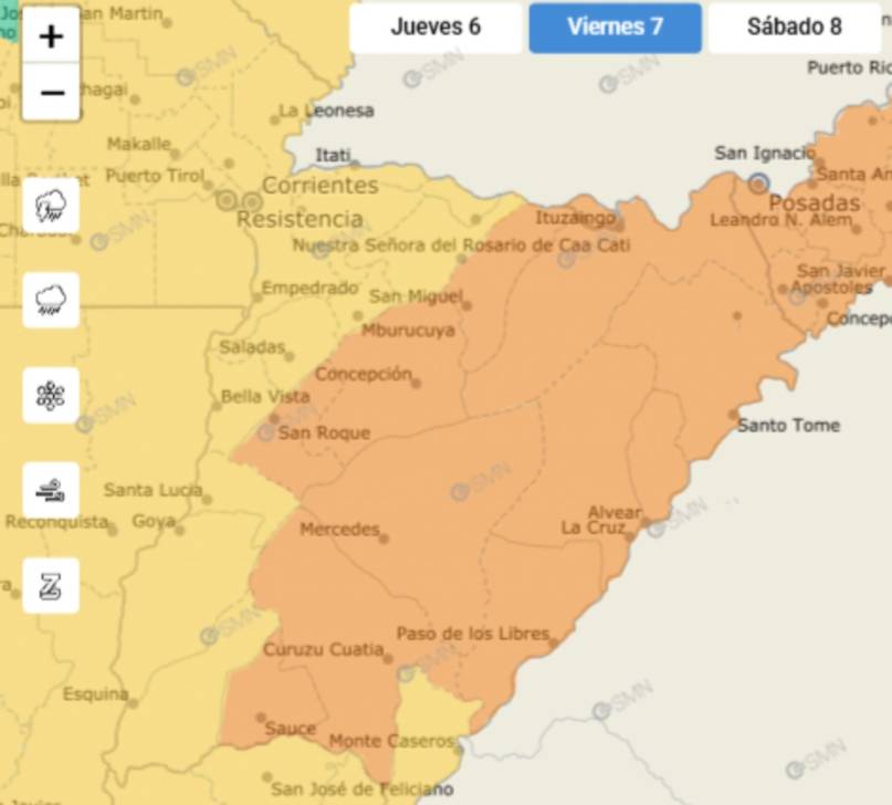 Supuesto ciclón en Corrientes: qué dicen los meteorólogos- Supuesto ciclón en Corrientes: qué dicen los meteorólogos