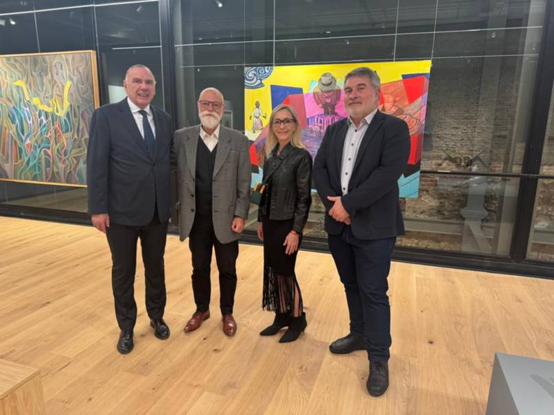 Valdés inauguró el Museo de Arte Contemporáneo 