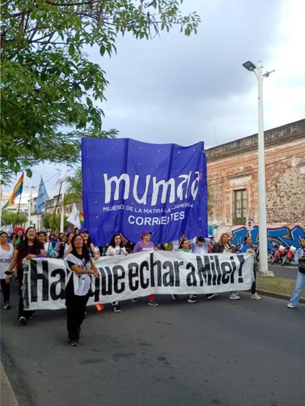 Más de 70 mil mujeres y disidencias marcaron una jornada histórica en Corrientes 