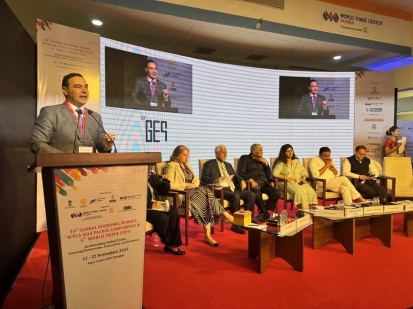 Corrientes se proyecta al mundo: Valdés expuso ante líderes globales en India